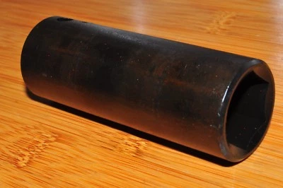 13/16" DEEP IMPACT SOCKET 1/2" DRIVE 6 PUNTOS extra profundo 3-9/32" Hecho en Japón Foto 1 de 3