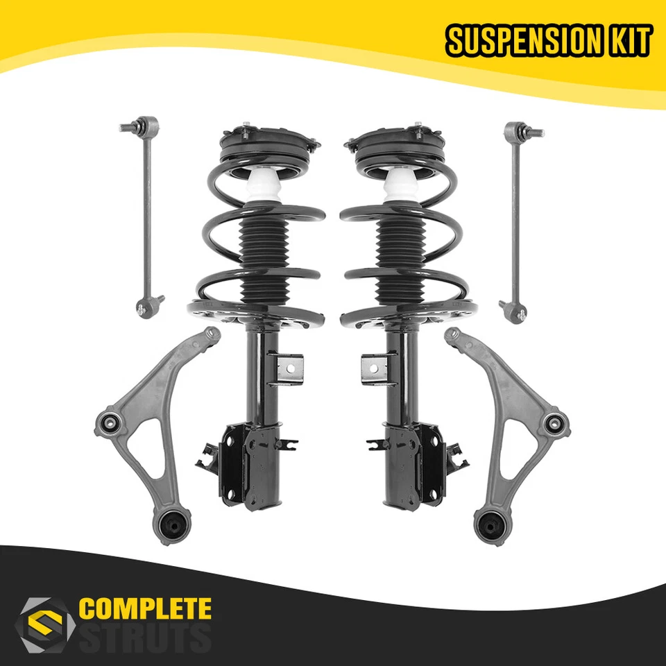 Front Complete Strut Control Arm & Link Kit for 2013-2014 Nissan Altima FWD 2.5L Foto 1 de 1