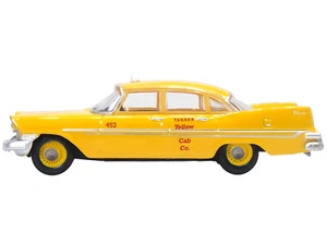 1959 Plymouth Belvedere Taxi Diecast Model Car - Tanner Yellow Cab Co. 1/87 S... - Picture 1 of 4