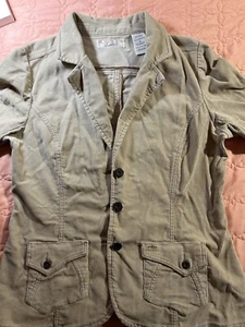 Levi Strauss Signature Corduroy Jacket Blazer Womens Size Large - Picture 1 of 6