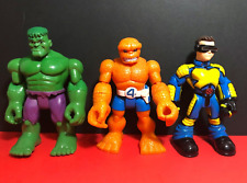 Spider-Man & Friends Super Heroes - Hulk,Thing, & Cyclops - Playwell, ToyBiz
