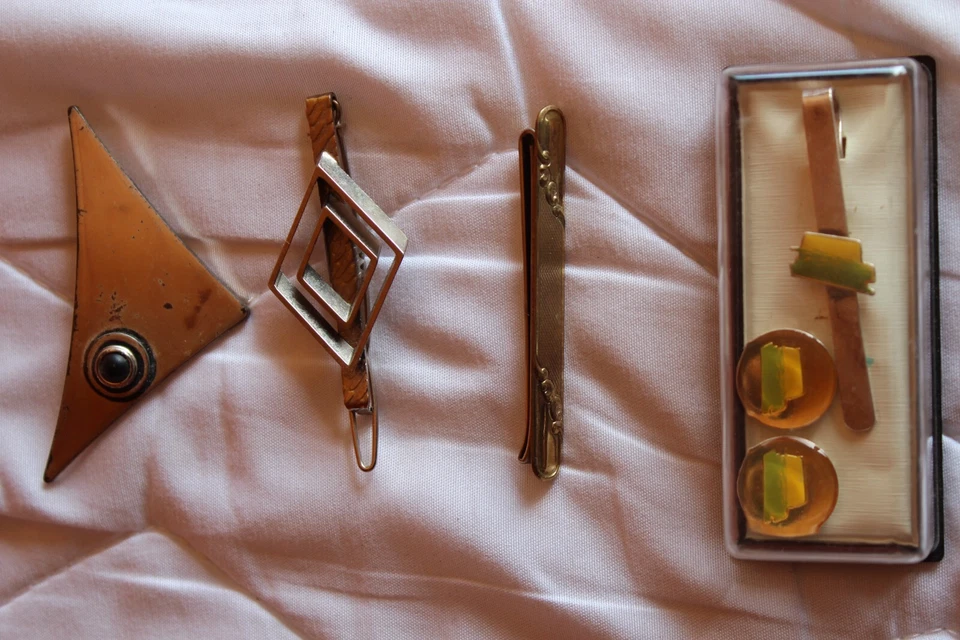 Konvolut 4 x Krawattennadel Vintage - Bild 1 von 1