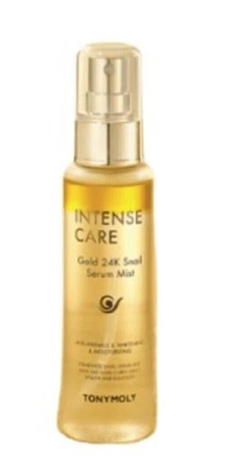 TONYMOLY Intense Care Gold 24K Snail Serum Mist 100ml - Hydrating, Firming, Anti - Image 1 of 1
