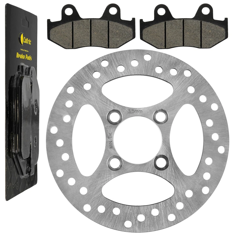 Rear Brake Disc Rotor with Pads For Yamaha Raptor 700 700R YFM700R SE 2013-2024 - Image 1 of 4