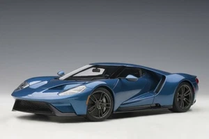 Ford GT Liquid Blue 2017 1:18 von AUTOart 72942 Verbundmodell Auslaufartikel - Bild 1 von 9