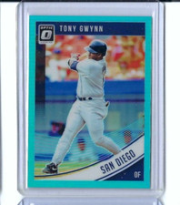 2018 Donruss Optic Aqua Prizm 233/299 Tony Gwynn San Diego Padres #131