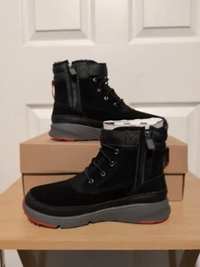 UGG Boots Black Arren Weather Junior Big Kids Size 5 Boots New In Box 1132270k - Picture 1 of 5