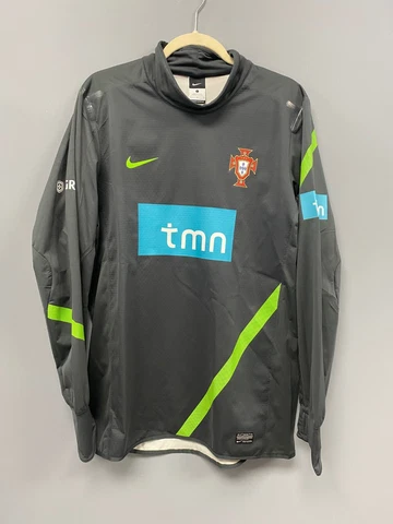 Coach Player Issue FPF Portugal Training Jersey Nike LARGE Long Sleeve Sweater Cover