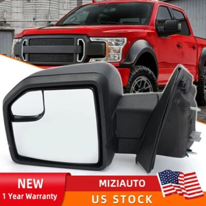 Left Driver Side Door Mirror Manual Folding 3 Pin For Ford F-150 F150 2015-2020 - Picture 1 of 10