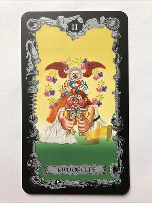 Garbage Pail Kids 2022 Tarot Card II Of Cups Ty Dee Knot - Image 1 of 2