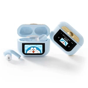 Dibujos animados Doraemon pantalla táctil inalámbricos Bluetooth auriculares caja de regalo nuevos - Imagen 1 de 10