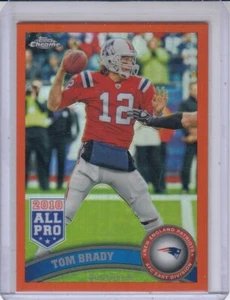 Tom Brady 2011 Topps Chrome Orange Refractor #20 Patriots - Bild 1 von 2