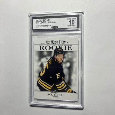 Leaf Jack Eichel #R08 CCG 10 2016-17 Foto 1 de 2