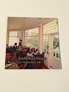 Vtg Rutherford House Tea Time Magnet Edmonton Alberta Canada - Picture 1 of 3