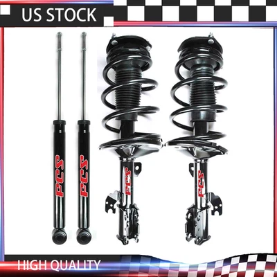 Puntales delanteros y amortiguadores traseros para Toyota Sienna 2004-2006 suspensión 2x2/4x4_ Foto 1 de 4