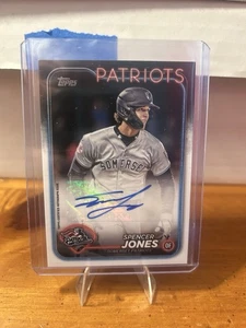 2024 Topps Pro Debut SPENCER JONES AUTOMÁTICO #PD-165 RC Novato AUTO Yankees - Imagen 1 de 2