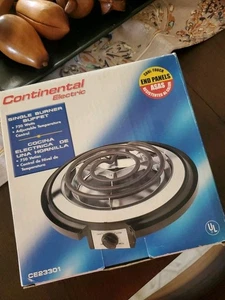 Continental Electric Single Burner 750 Watts CE23301 - Picture 1 of 3