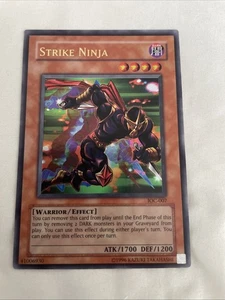 Yugioh Strike Ninja IOC-007 Ultra Rare Original Print LP-NM - Bild 1 von 11