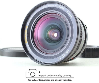 Lente gran angular Minolta MD W.Rokkor-X 17 mm f/4 muy rara [como nueva] de... - Imagen 1 de 4