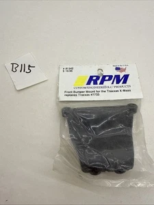 RPM R/C Products 81342 Supporto paraurti anteriore nero: X-Maxx - Foto 1 di 1