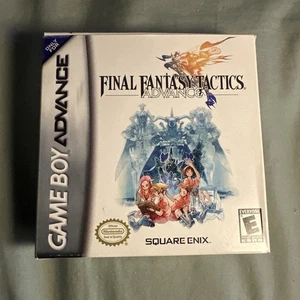 SCATOLA ORIGINALE COME NUOVA, SOLO MANUALE E INSERTI - FINAL FANTASY TACTICS ADVANCE - GBA - Foto 1 di 4