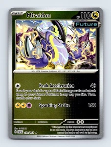 Holograma inverso Miraidon SV05: fuerzas temporales 121/162 casi nuevo/lp - Imagen 1 de 2