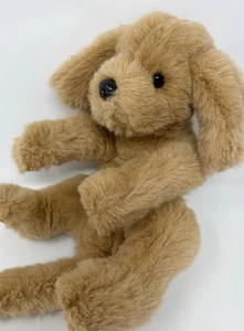 Vintage Gund 1985 Muttsy liegender hellbrauner/brauner Hund 16 Zoll Plüsch - Bild 1 von 5