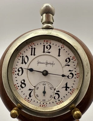 1907 Illinois Bunn Special Extra 18s Model 6, 21J Railroad Pocket Watch RUNS - Image 1 of 4
