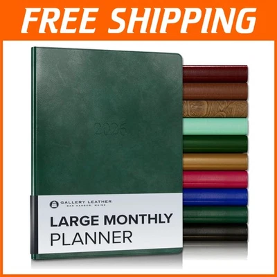 Bound Calendar Organizer, 18  - Acadia Green - Image 1 of 4