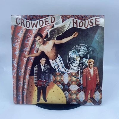 Crowded House By Crowded House Debut Album LP See Description G/VG - Image 1 of 4