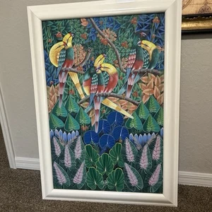 Original Pt Donald Haitian 24 X 36 Painting Oil Painting - Picture 1 of 2