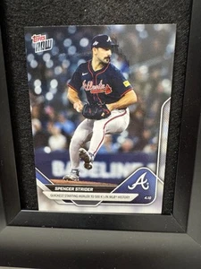 2025 Topps Now Spencer Strider #73 più veloce a 500 Ks MLB storia coraggiosi - Foto 1 di 2
