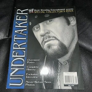 WWE WWF Magazine April 2003 Undertaker Special Edition Wrestling With Posters - Picture 1 of 9