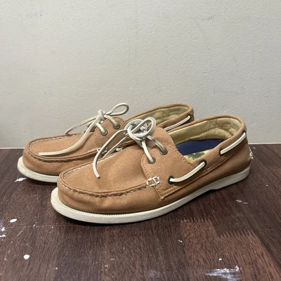 ZAPATO BARCO LONA GH BASS CO HAMPTON US 9 2373-800 USADO NARANJA Foto 1 de 4