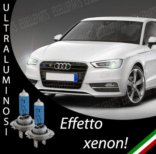 COPPIA LAMPADINE H7 SPECIFICHE PER AUDI A3 8V EFFETTO XENON ULTRALUMINOSI - Immagine 1 di 1