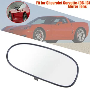 Left Side Heated Door Mirror Glass Lens And Backing Plate For Corvette 2005-2013 - Picture 1 of 6