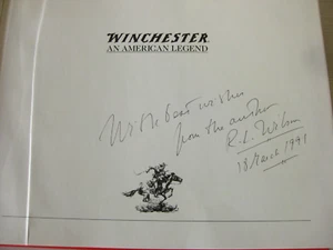 Winchester eine amerikanische Legende. R.L.Wilson Ed.Random House. Mit Autogramm. 1981 - Bild 1 von 7