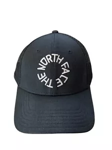 The North Face Mudder Trucker Snap Back Hat Baseball Cap Black Unisex OS NWT - Picture 1 of 5