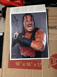 Rhino Signed 8x10 Autograph ECW WWE Impact Pro Wrestling Tees Authentication - Picture 1 of 1