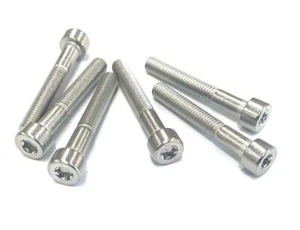TORNILLOS TAPA TORX M4/4MM A2 ACERO INOXIDABLE TX20 SEIS LÓBULOS ACCIONAMIENTO HEXABULAR DIN912 - Imagen 1 de 9
