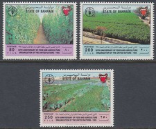 Bahrain 1995 ** Mi.574/76 Flora WHO Agriculture Food Landwirtschaft