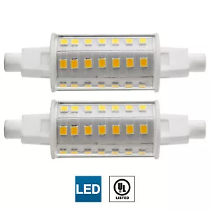 2 Pack Sunlite LED T8 Double Ended Bulb (R7s), 4.5W, 30K Warm White - Picture 1 of 4