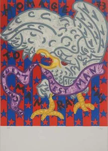 Bill COPLEY : Hommage à Man Ray, Lithographie originale signée - Imagen 1 de 7