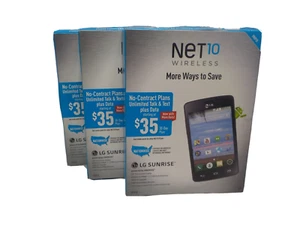 3 (unscanned/for parts) Net10 LG L15G Sunrise 3G Android Prepaid Smartphone - Picture 1 of 8