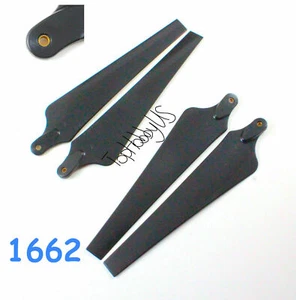 4PCS (2Pairs) Ø3.0mm 1662 Carbon Fiber Foldable Propeller CW CCW Quad-Rotor DJI - Picture 1 of 3