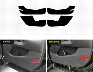 Anti-Scratch Door Cover Felt Fabric 4Pcs Black Ups for Kia Sorento 2021~2025 MQ4 - Picture 1 of 8
