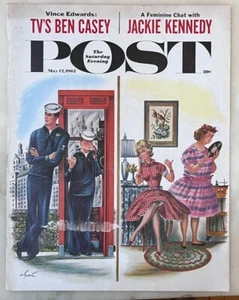 Saturday Evening Post magazine May 12, 1962 - Cover Only - by Alajalov - Imagen 1 de 1