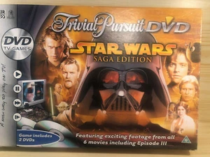 Star Wars Trivial Pursuit DVD Saga Edition Unused - 2 Card Packs Still Sealed - Picture 1 of 10