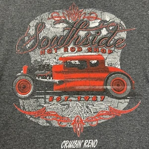Maglietta South Side Hot Rod Shop Classic Auto Garage Motore Moto Motore L - Foto 1 di 6