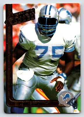 1991 Action Packed #72 Lomas Brown  Detroit Lions - Image 1 of 2